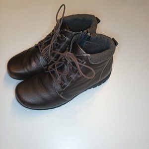 Propet Brown Leather Booties